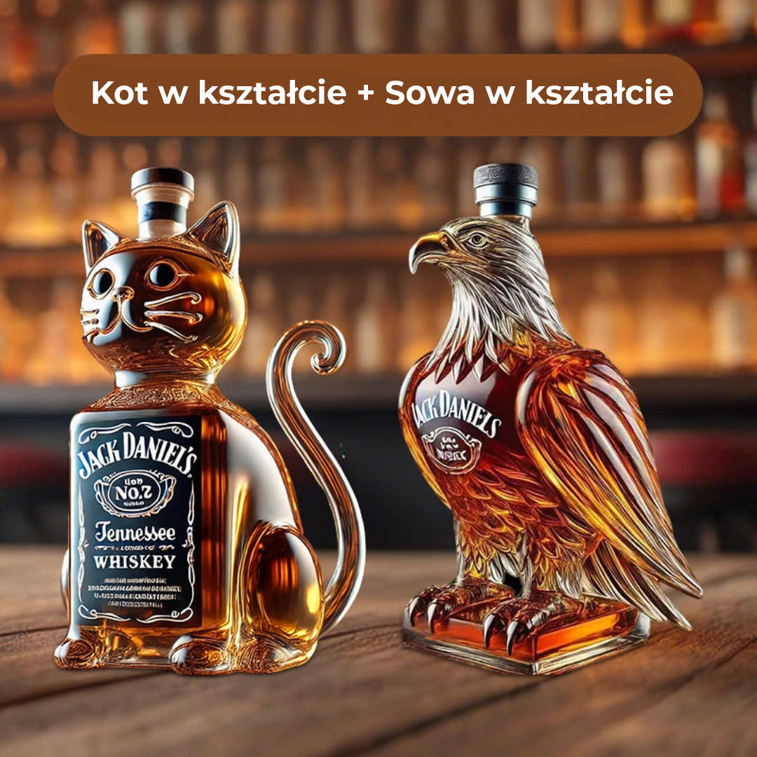 Butelka Whiskey w kształcie zwierzęcia