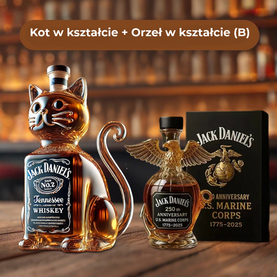 Butelka Whiskey w kształcie zwierzęcia