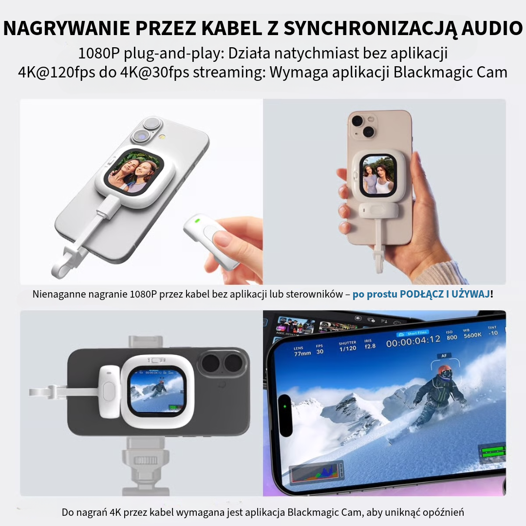 Selfie Monitor Mini Ekran