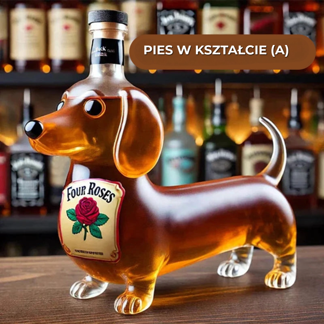 Butelka Whiskey w kształcie zwierzęcia