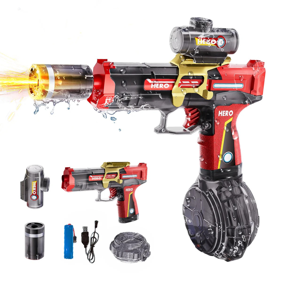 Elektryczny Pistolet na Wodę