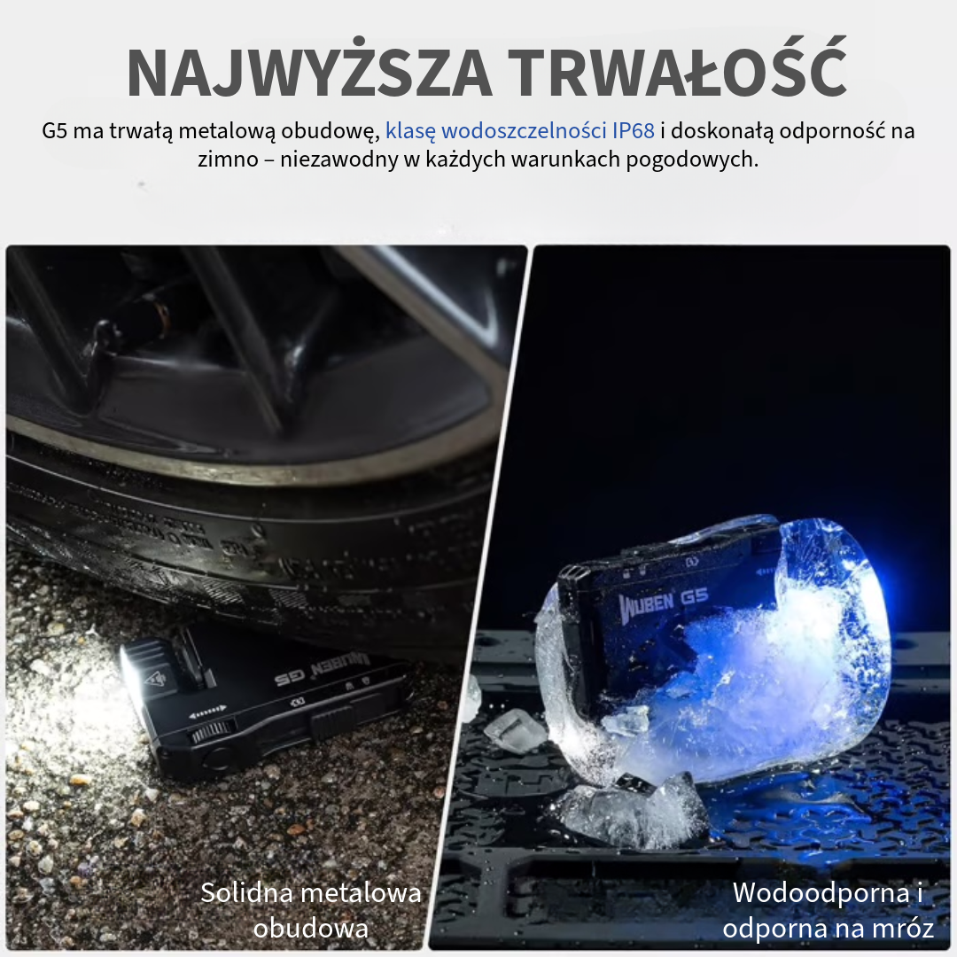 WUBEN™ G5 | Latarka LED kieszonkowa