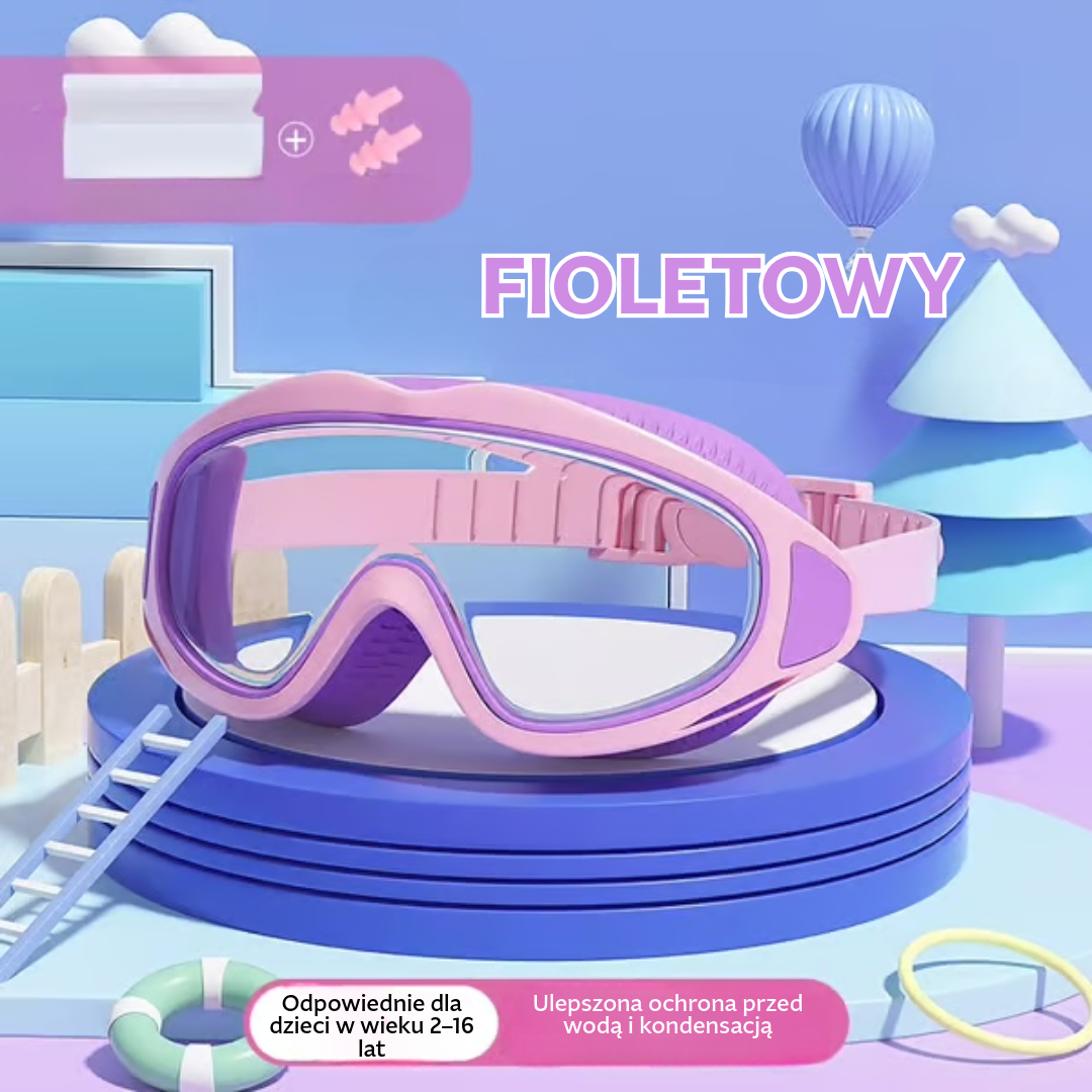 HD Anty-zamglające Okulary Pływackie