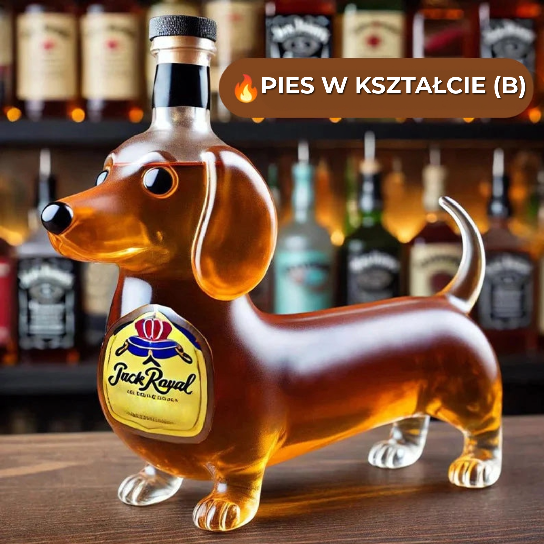 Butelka Whiskey w kształcie zwierzęcia