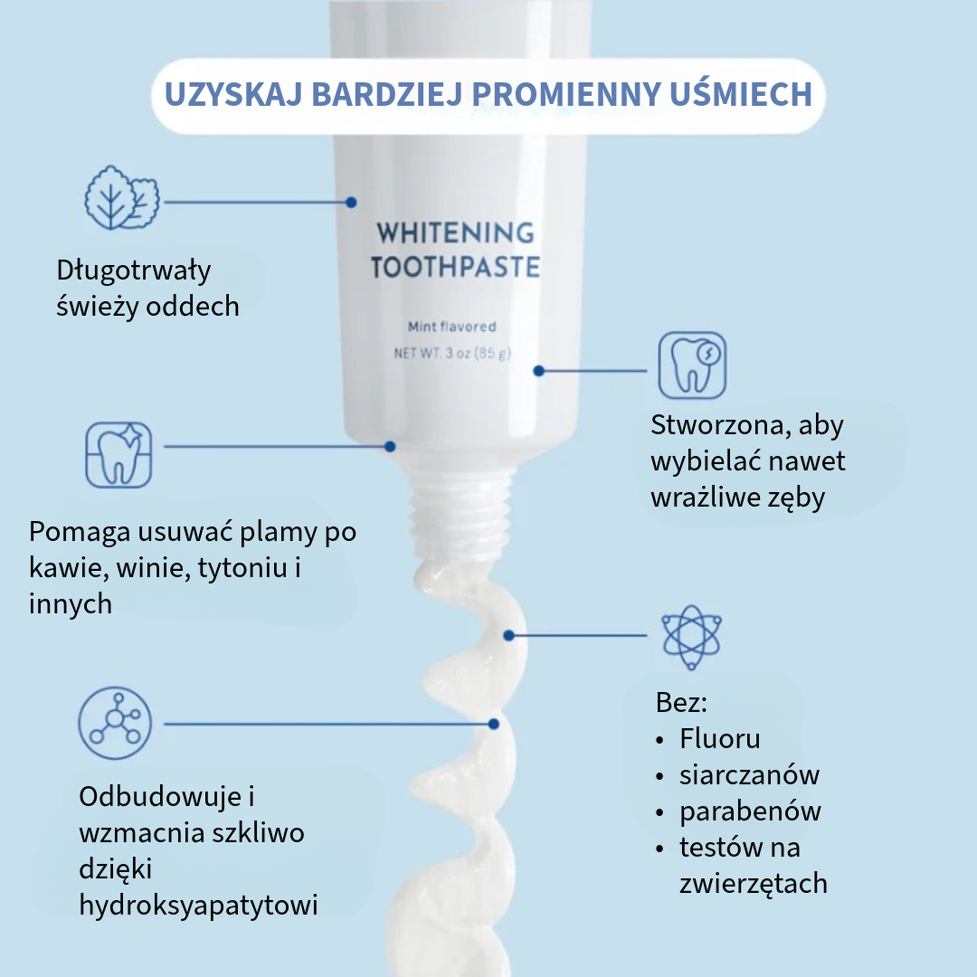 Pasta do zębów wybielająca