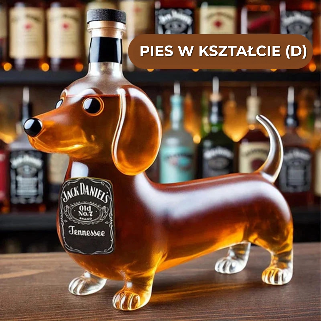Butelka Whiskey w kształcie zwierzęcia