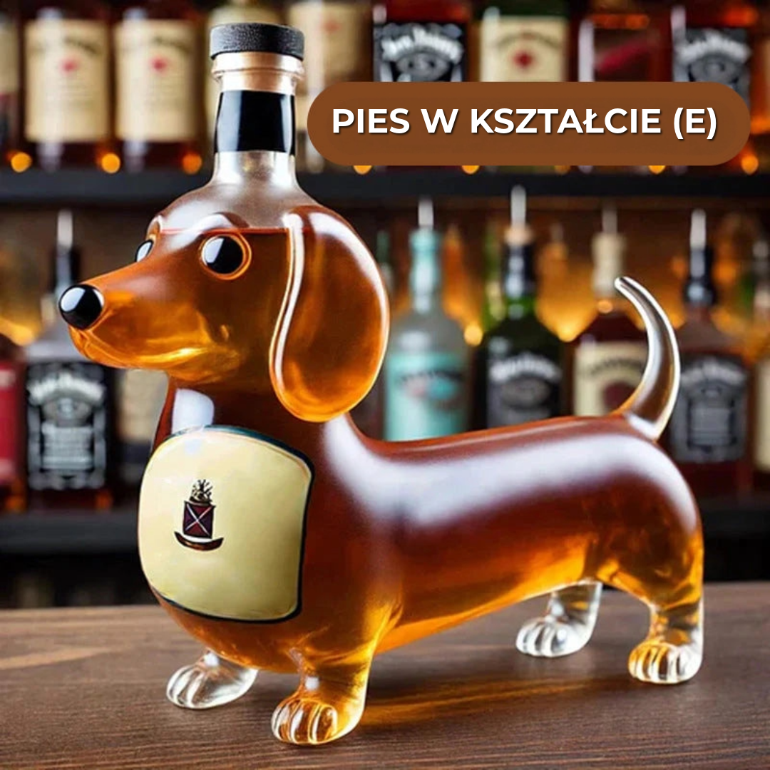 Butelka Whiskey w kształcie zwierzęcia