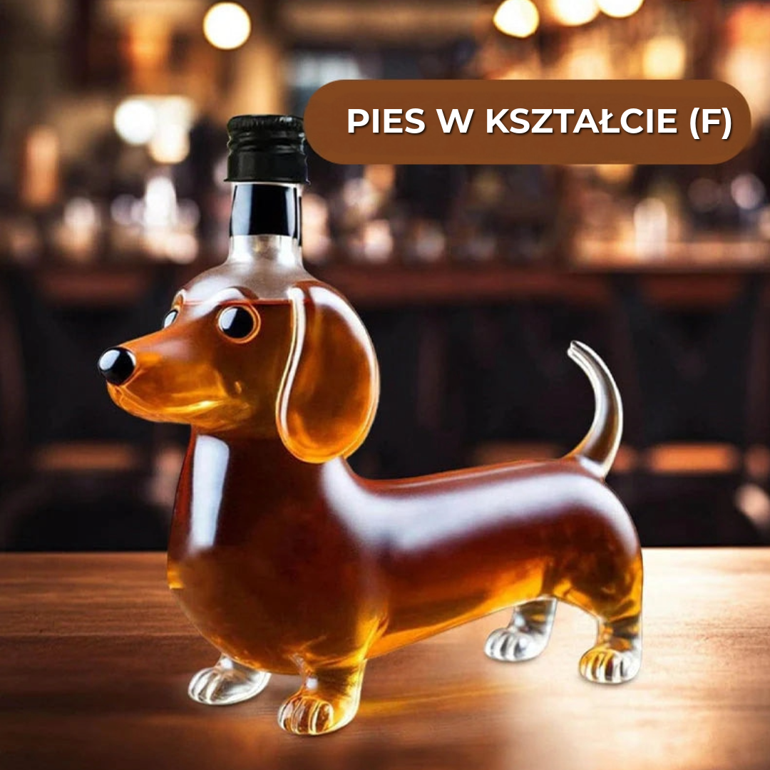 Butelka Whiskey w kształcie zwierzęcia