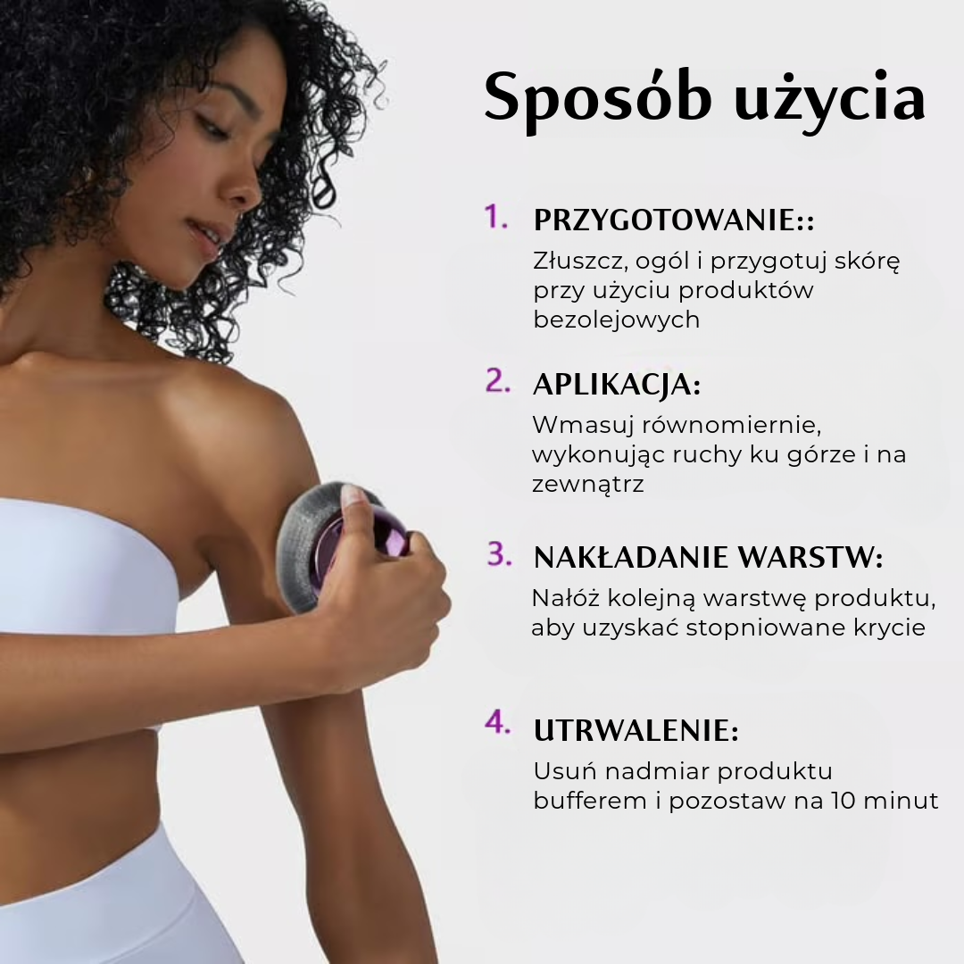 Wodoodporny podkład do ciała i twarzy