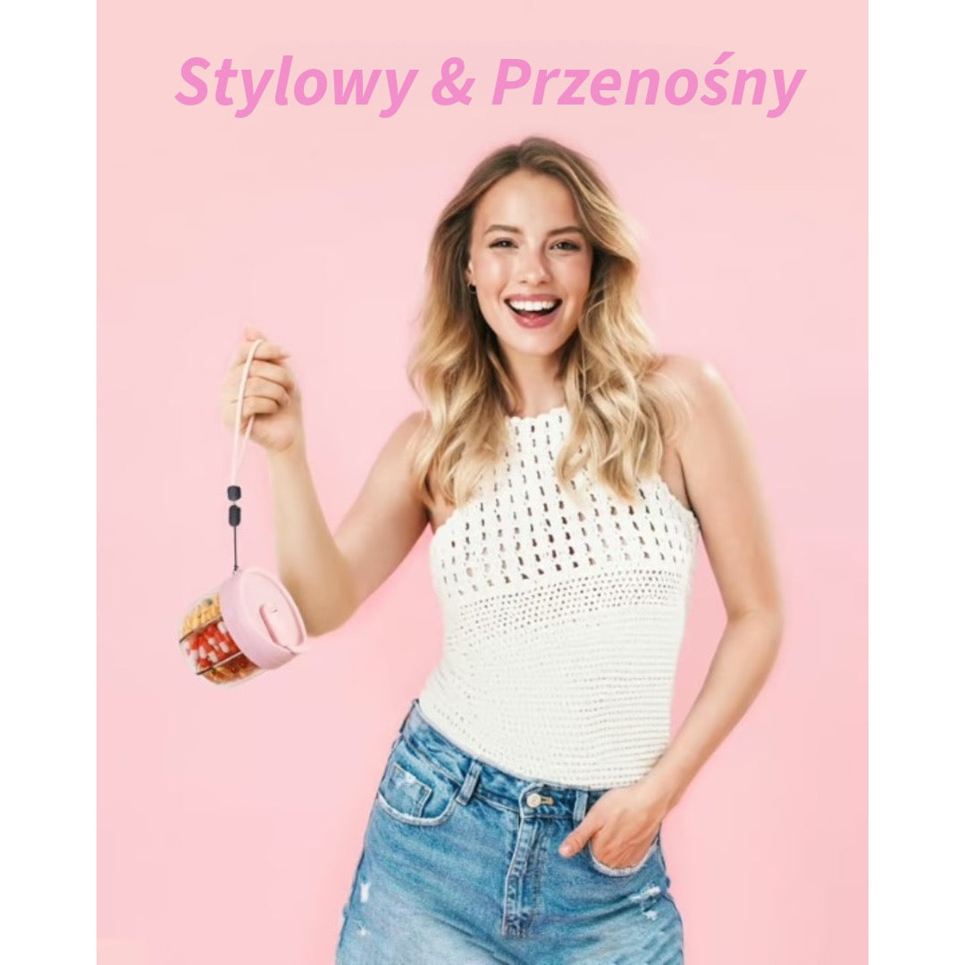 6-komorowa Butelka na Leki