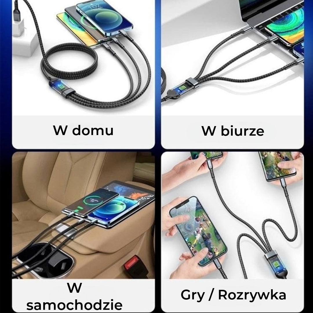 Ładowarka 3-w-1 100W