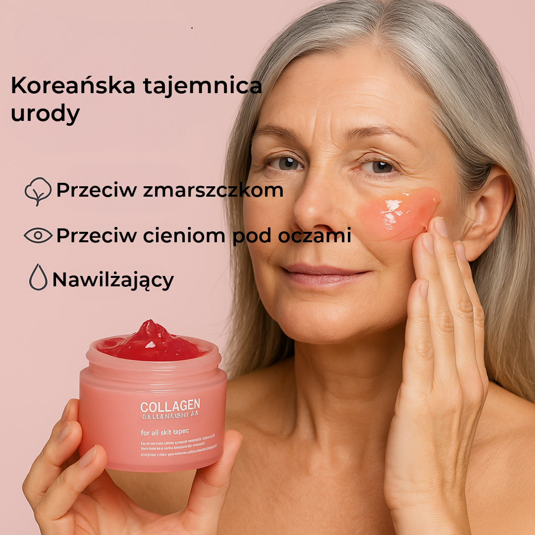 Maska kolagenowa do twarzy