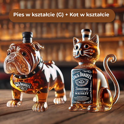 Butelka Whiskey w kształcie zwierzęcia