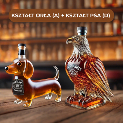 Butelka Whiskey w kształcie zwierzęcia