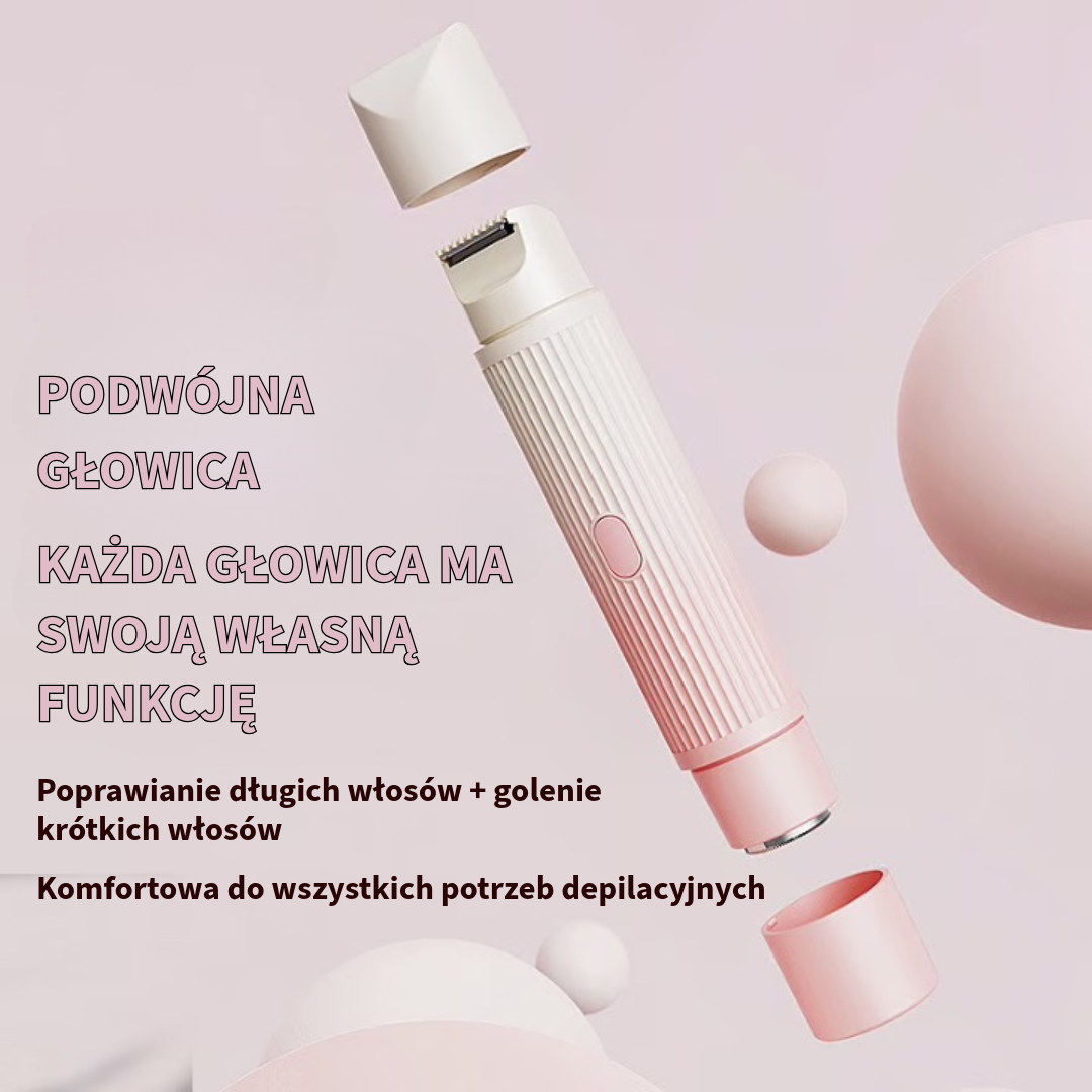 Komfortowa Maszynka 2-w-1 dla Kobiet