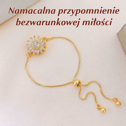 Luksusowa Bransoletka Słonecznikowa