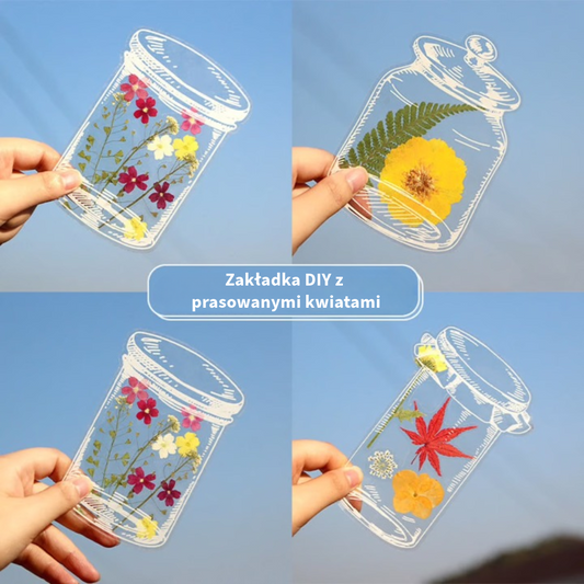 Zakładka z kwiatami