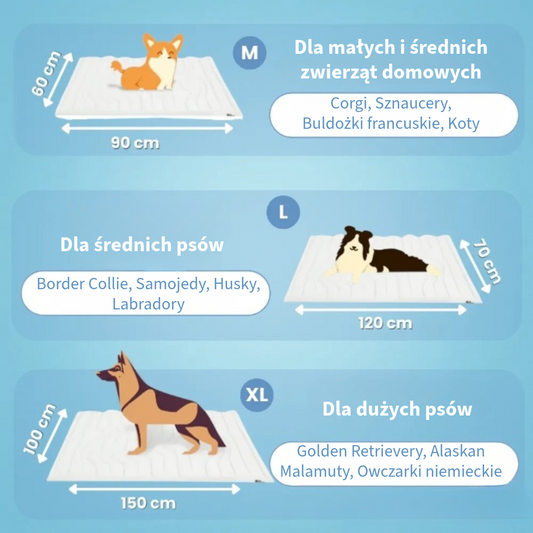 Innowacyjna Chłodząca Mata dla Zwierząt