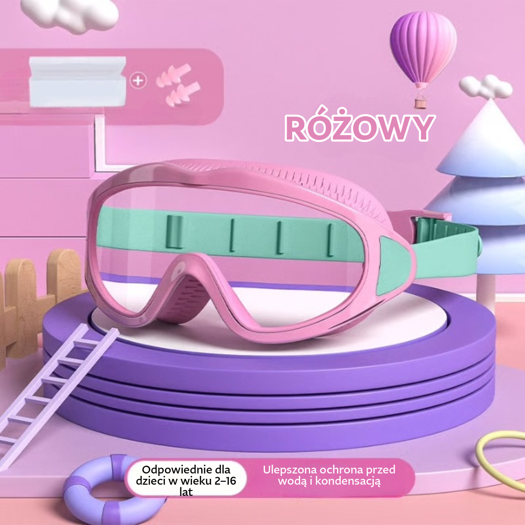 HD Anty-zamglające Okulary Pływackie