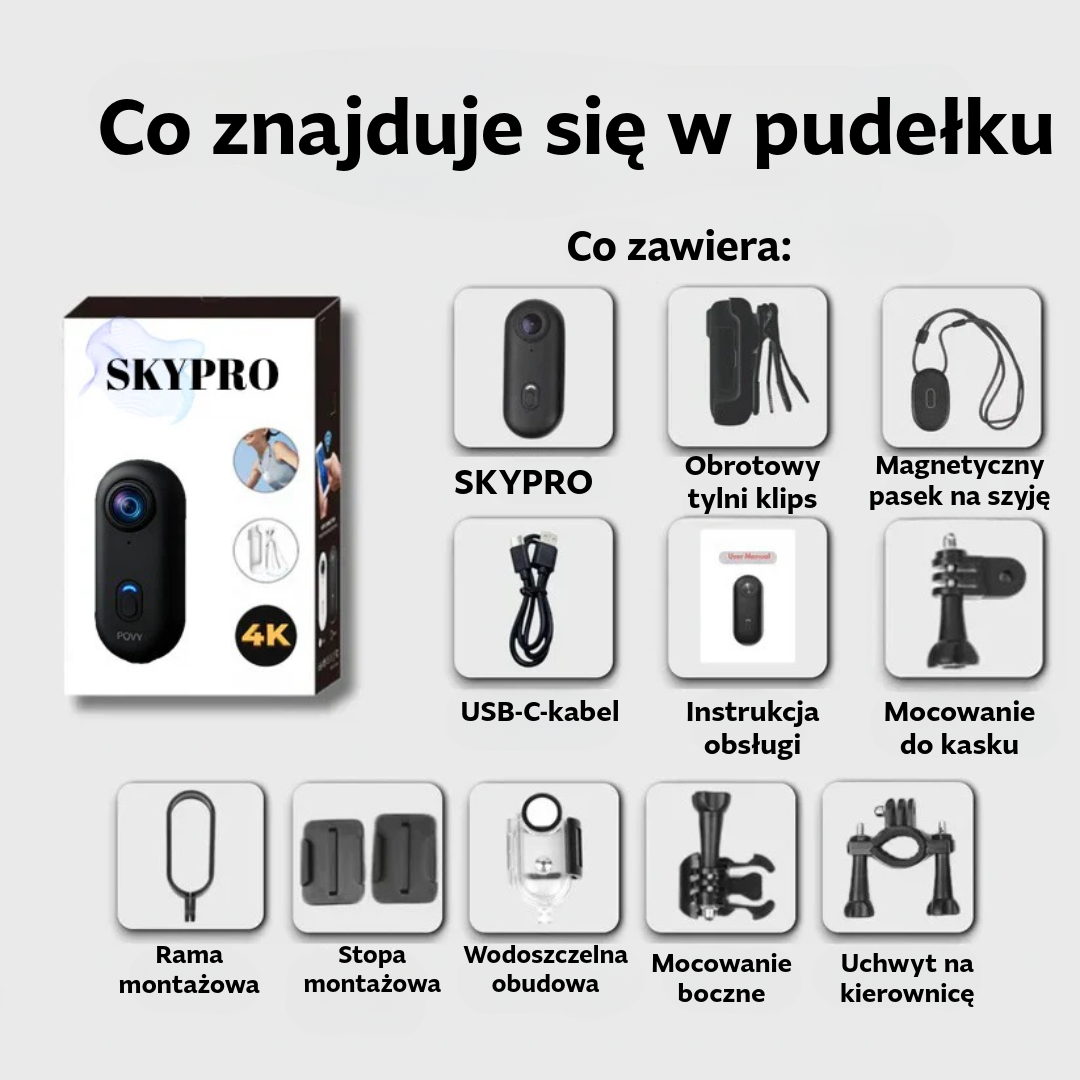 SkyPro™ POV Kamera