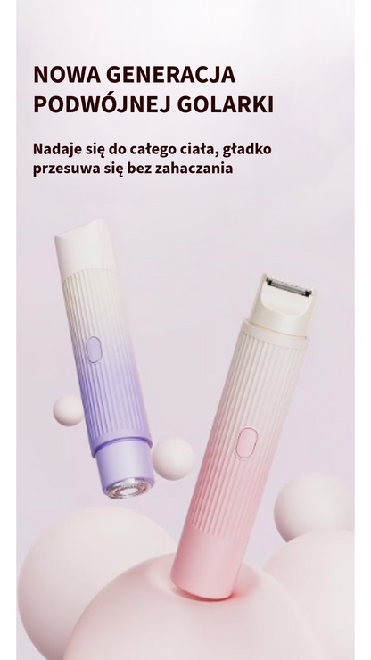 Komfortowa Maszynka 2-w-1 dla Kobiet