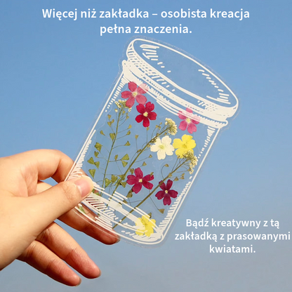 Zakładka z kwiatami
