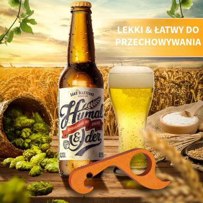 Aluminiowy otwieracz do butelek piwa