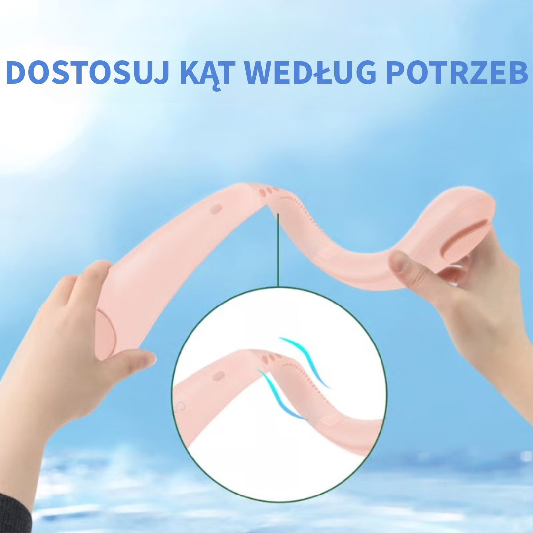 Przenośny wentylator na szyję