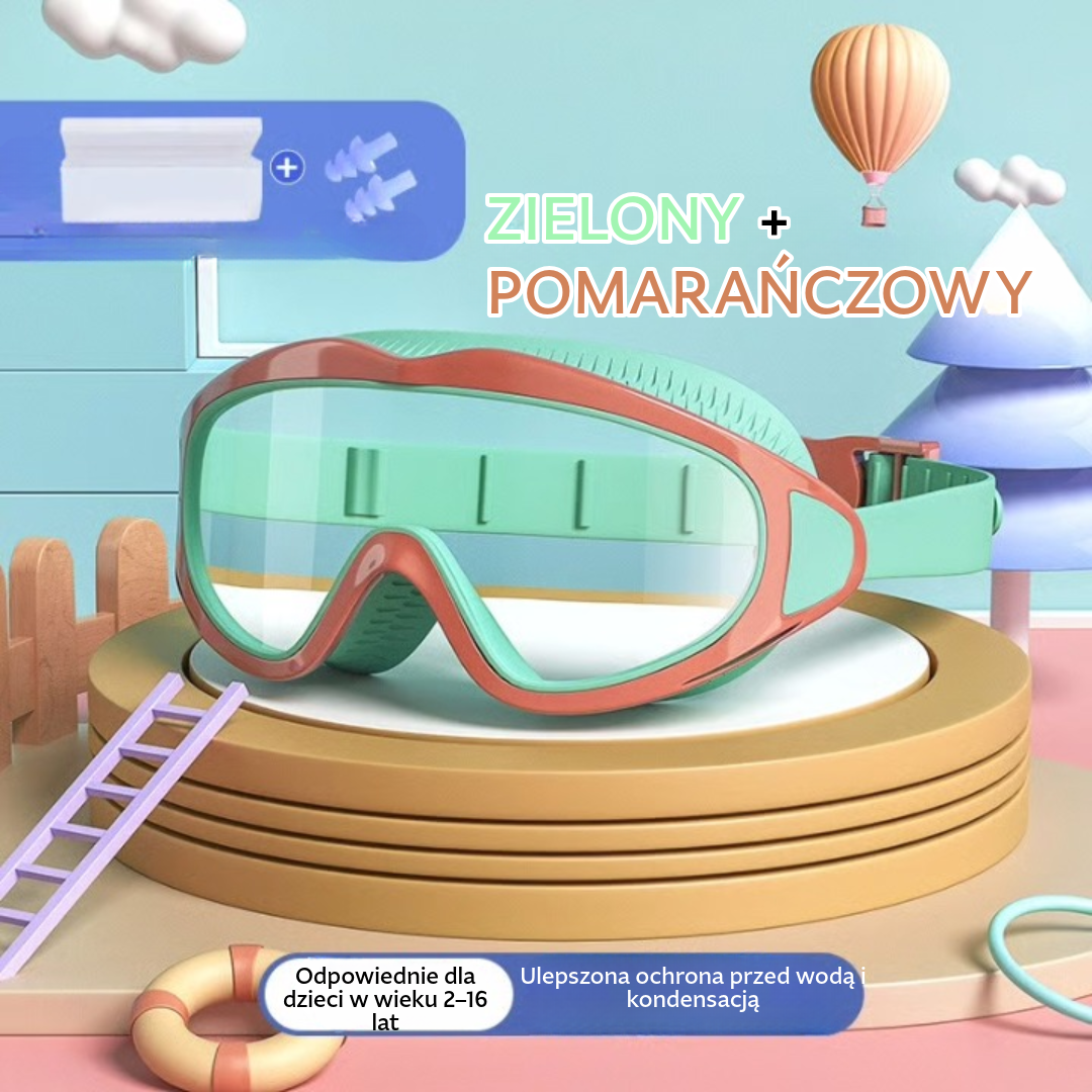 HD Anty-zamglające Okulary Pływackie