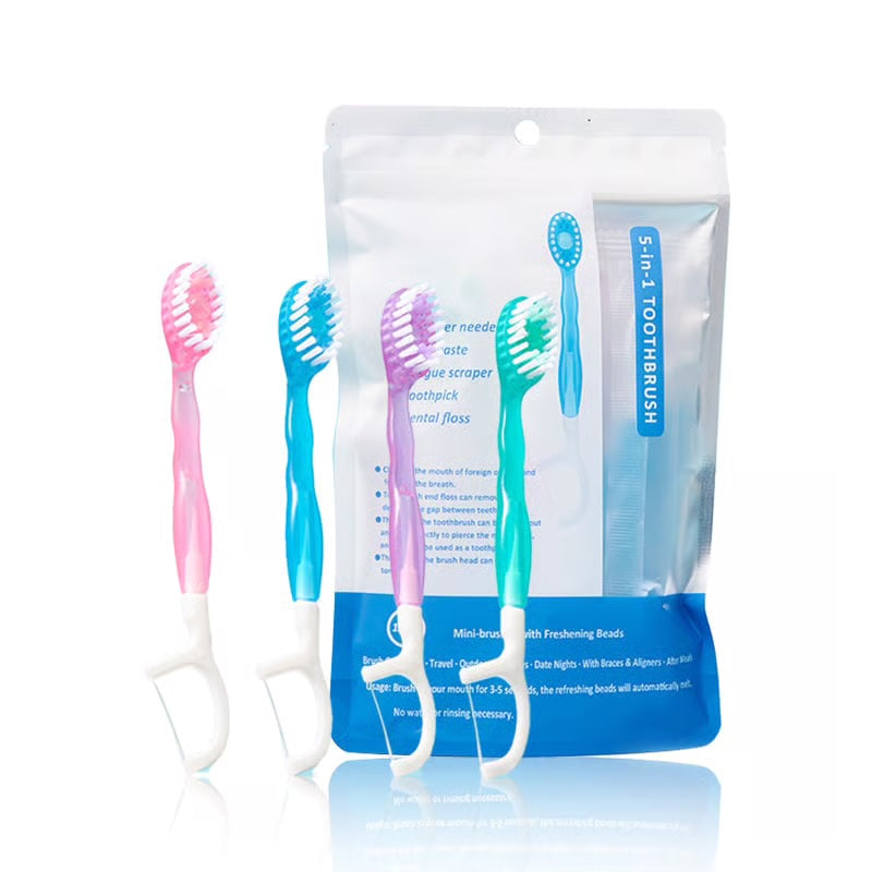 5-w-1 Mini Szczoteczka do Zębów