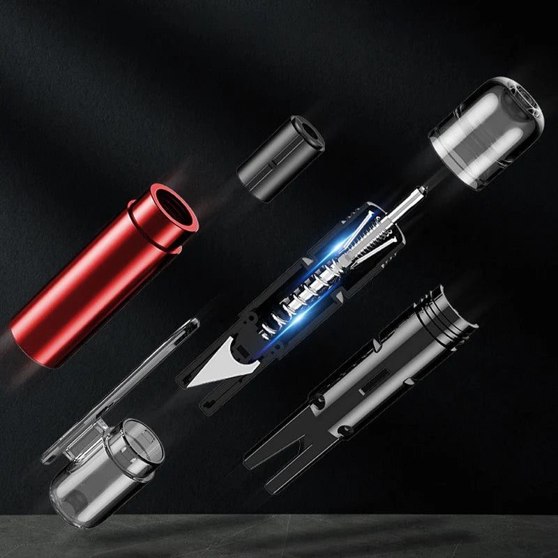 Młotek ratunkowy + Nóż do pasów bezpieczeństwa