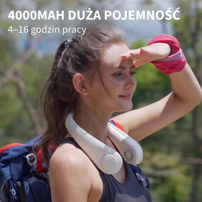 Przenośny wentylator na szyję