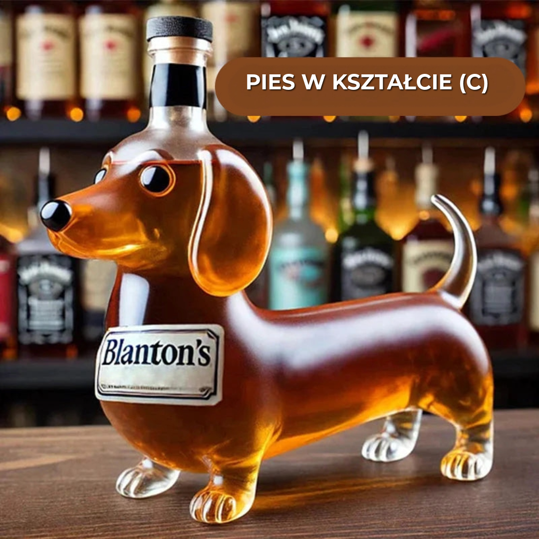 Butelka Whiskey w kształcie zwierzęcia