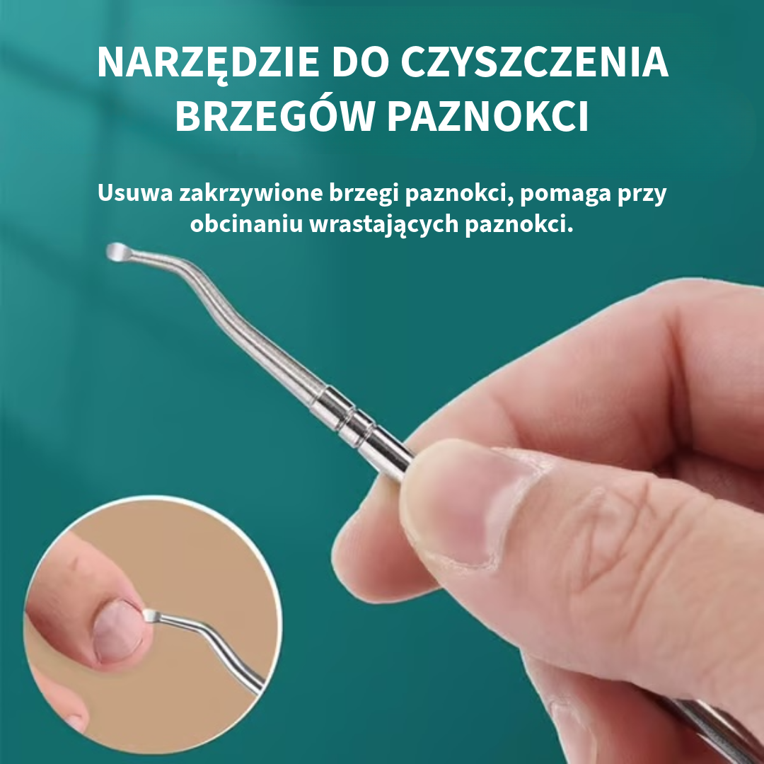 Profesjonalny Zestaw do Obcinania Paznokci