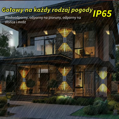 Wodoodwodna Lampa Zewnętrzna na Energii Słonecznej