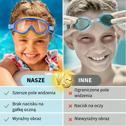 Anti-Parujące Okulary Pływackie UV
