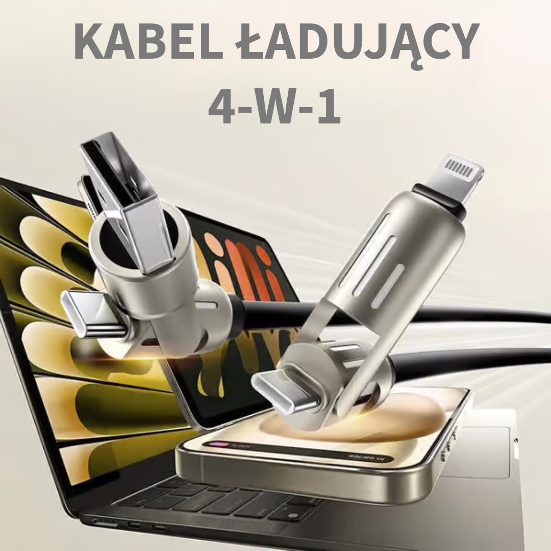 4-w-1 Kabel Ładujący