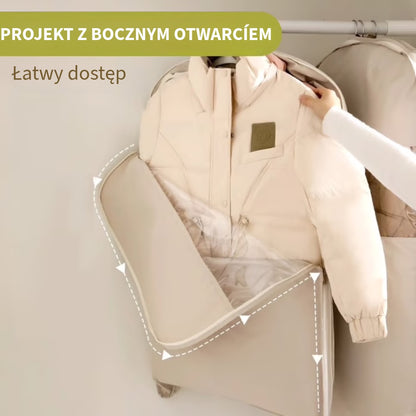 Pokrowiec na ubrania oszczędzający miejsce