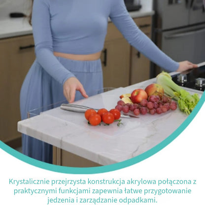 Akrylowa Deska do Krojenia z Krawędzią