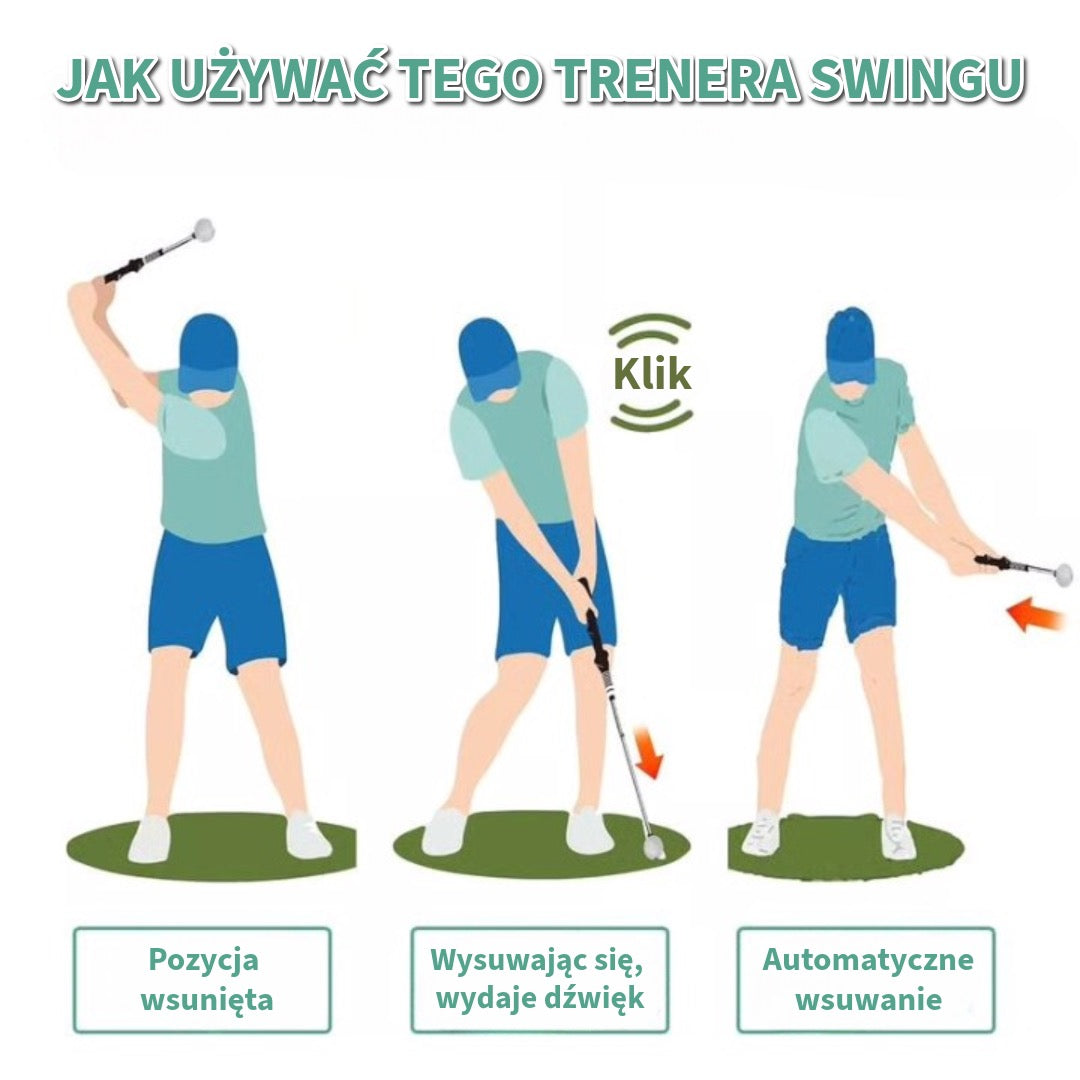 Teleskopowy Kij, Wysuwany Trenażer Golfowy
