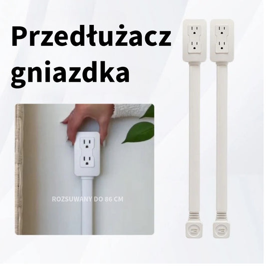 Obrotowy Przedłużacz Gniazdka