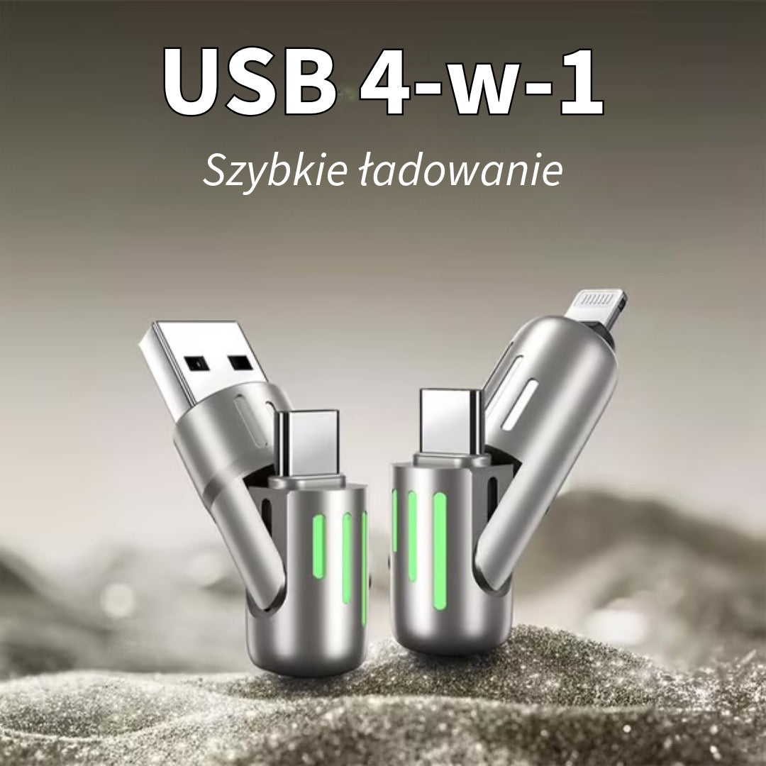 4-w-1 Kabel Ładujący
