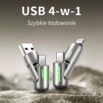 4-w-1 Kabel Ładujący