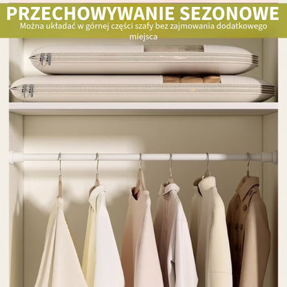 Pokrowiec na ubrania oszczędzający miejsce
