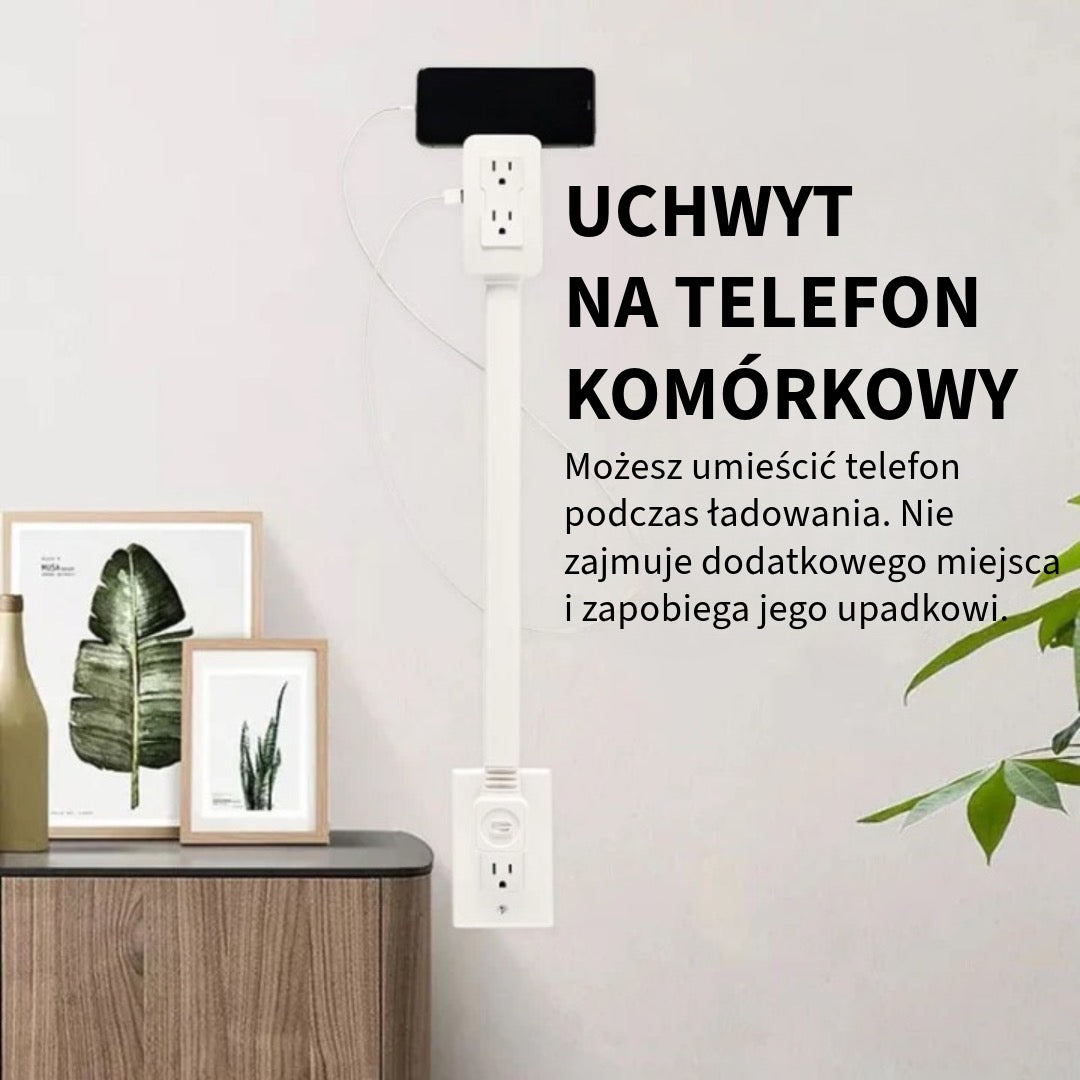 Obrotowy Przedłużacz Gniazdka