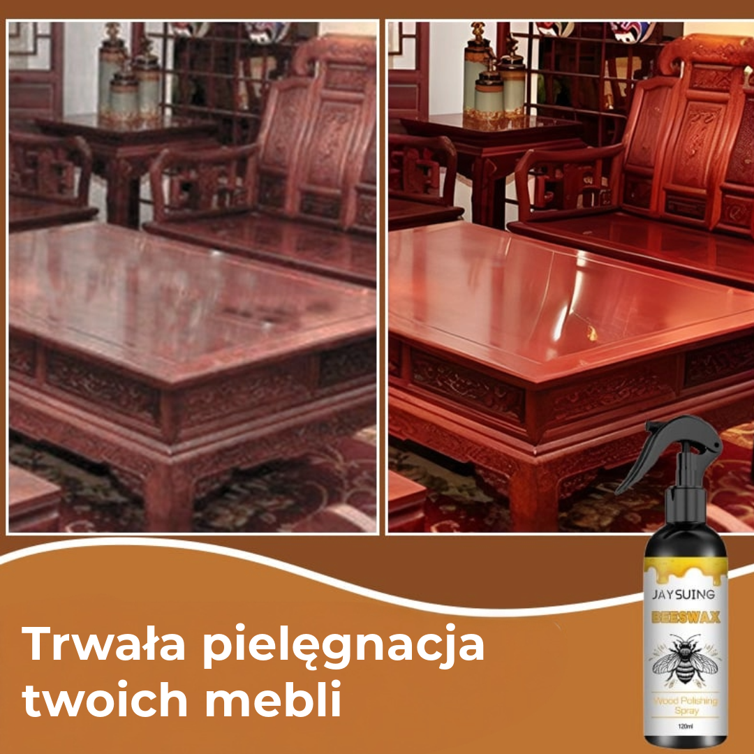 Wosk pszczeli do renowacji drewna
