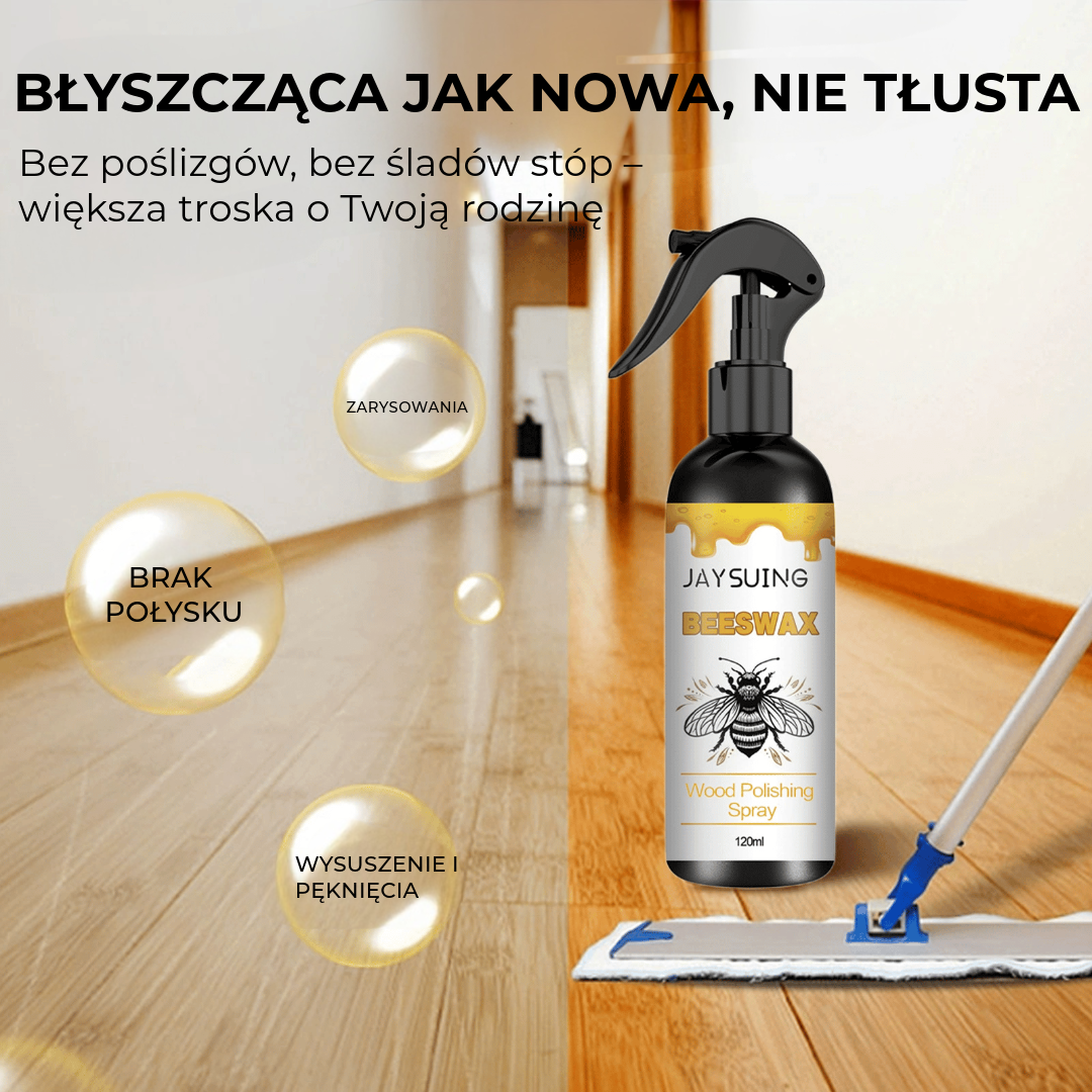 Wosk pszczeli do renowacji drewna