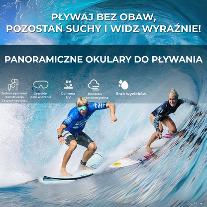 Szczelne okulary do pływania