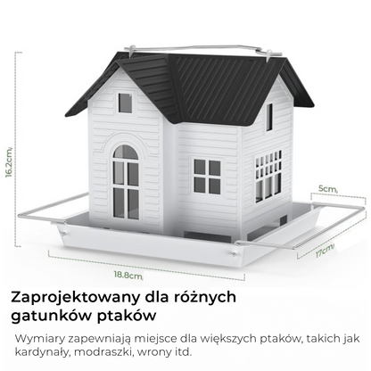 Domek dla Ptaków na Energię Słoneczną