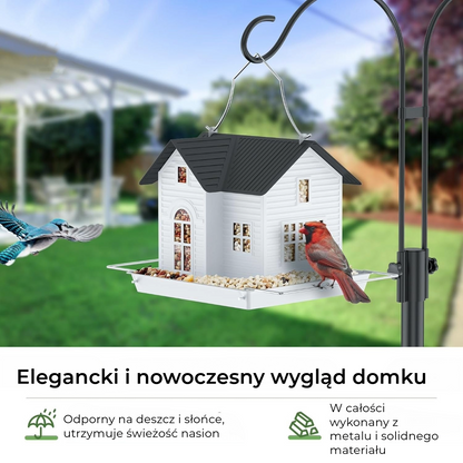 Domek dla Ptaków na Energię Słoneczną